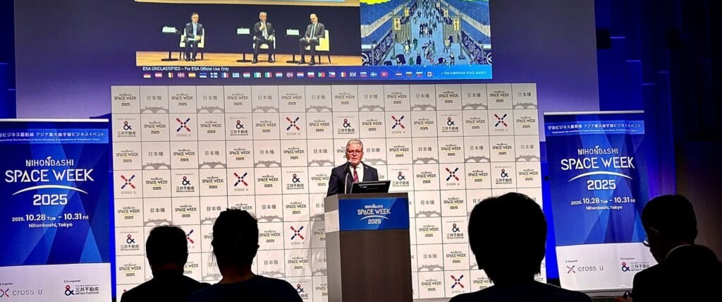 ESA establishes presence in Tokyo to strengthen strategic partnership with Japan 2 ESA Director of Strategy Legal and External Matters at Nihonbashi Space Week pillars