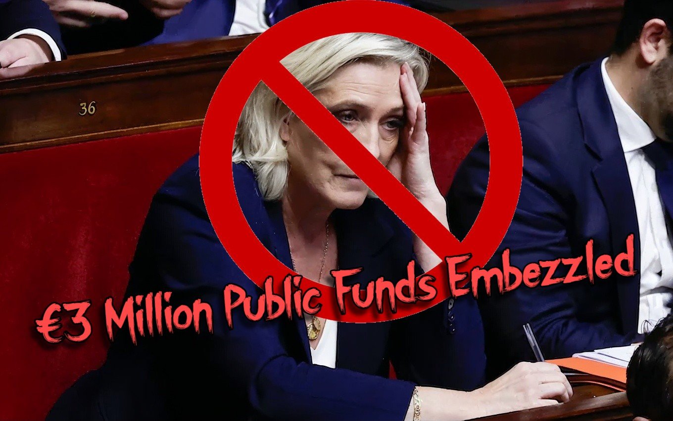 Marine Le Pen Banned from 2027 Presidential Race After Embezzlement Conviction