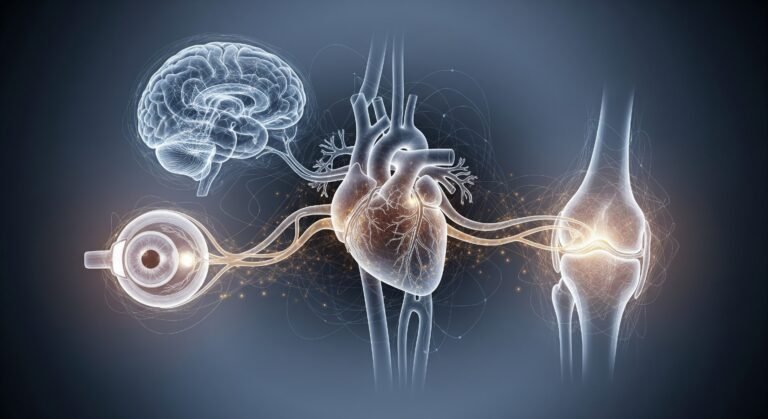 Systemic Pathology Affecting Cognition, Vision, Circulation, and Joints
