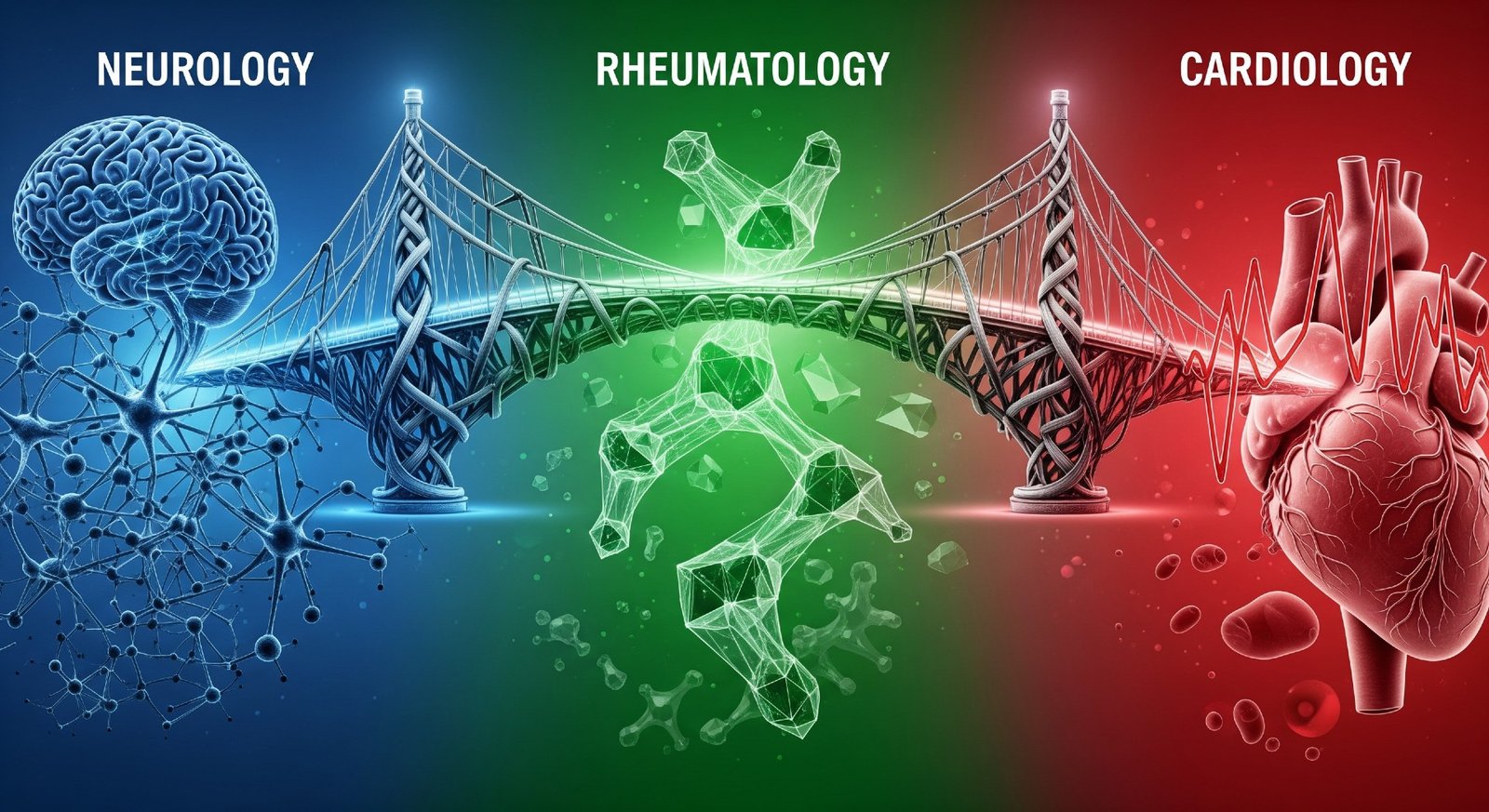 The link between Neurology, Rheumatology, and Cardiology