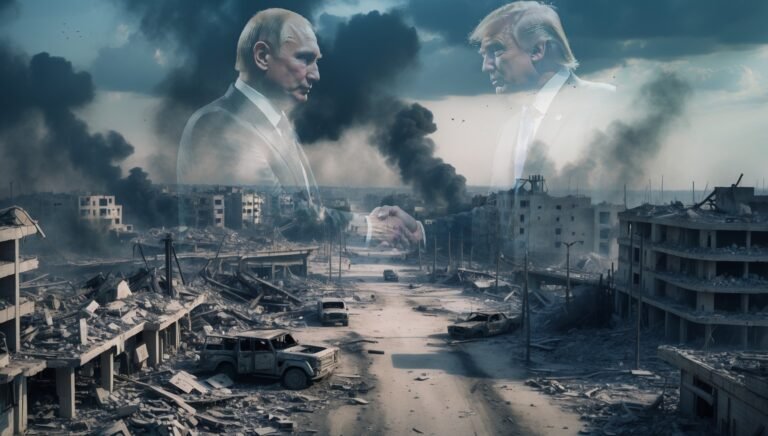 Trump Putin negotiate the Europe