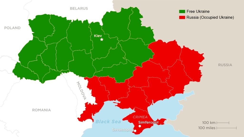 Ukraine divided